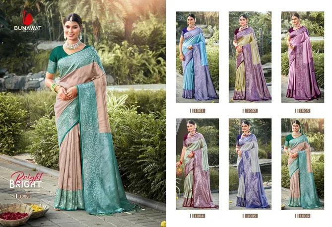 Ektara Silk By Bunawat Kanjivaram Silk Designer Sarees Wholesale Clothing Suppliers In India